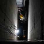 instalacja kanały wentylacyjne w budynku szacht