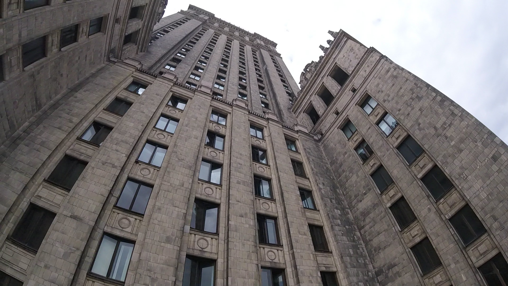 pałac kultury prace wysokosciowe